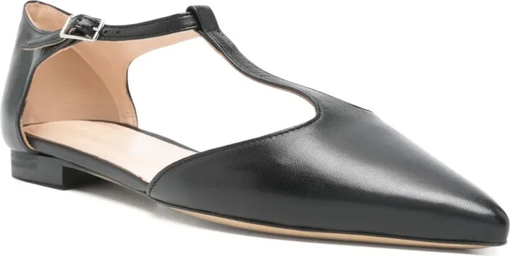 Leather Ballet Flats - Image 2