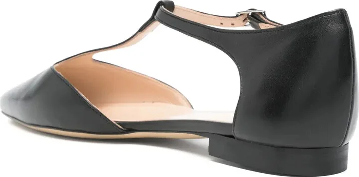 Leather Ballet Flats - Image 3