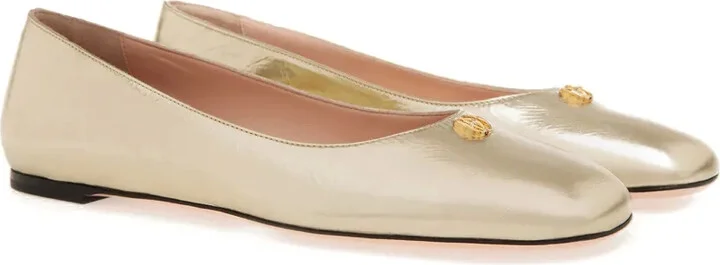 Leather Ballet Flats - Image 2