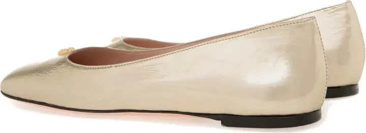 Leather Ballet Flats - Image 3