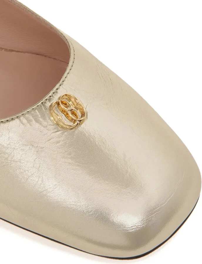 Leather Ballet Flats - Image 4