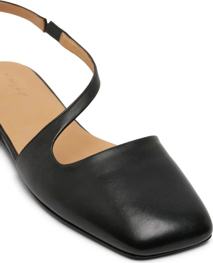 Leather Ballet Flats - Image 4
