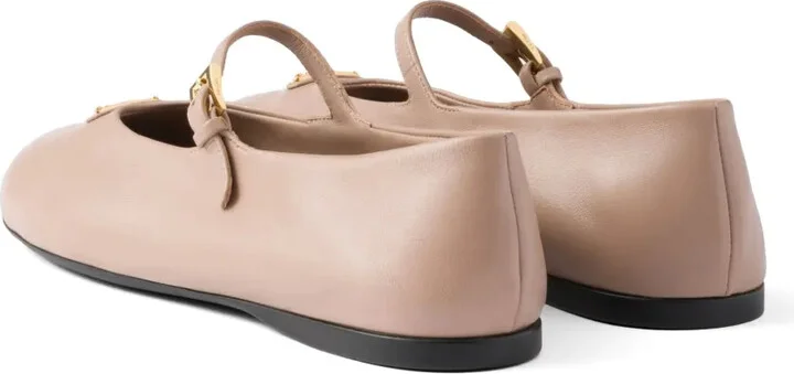 Leather Ballet Flats - Image 3