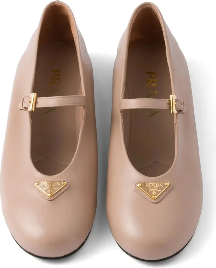 Leather Ballet Flats - Image 4