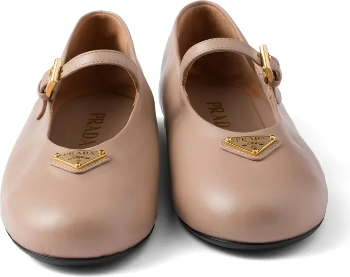 Leather Ballet Flats - Image 5