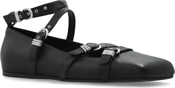 Leather Ballet Flats - Image 2