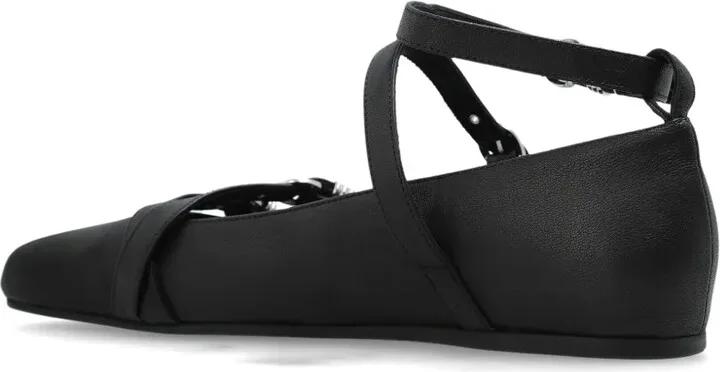 Leather Ballet Flats - Image 3