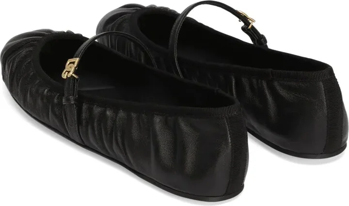 Leather Ballet Flats - Image 3