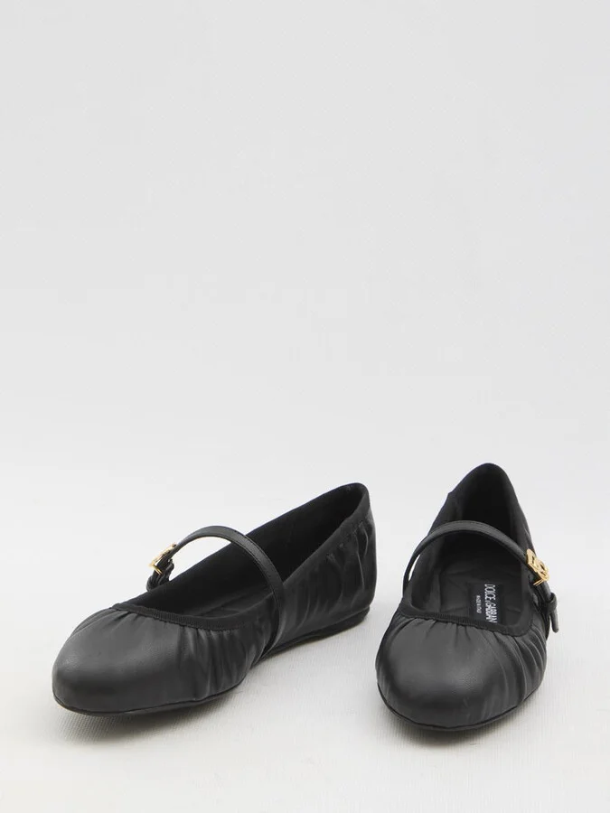 Leather Ballet Flats - Image 5