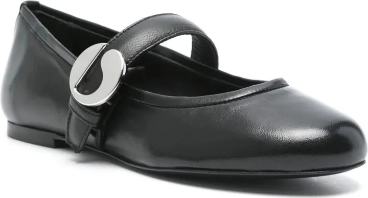 Leather Ballet Flats - Image 2