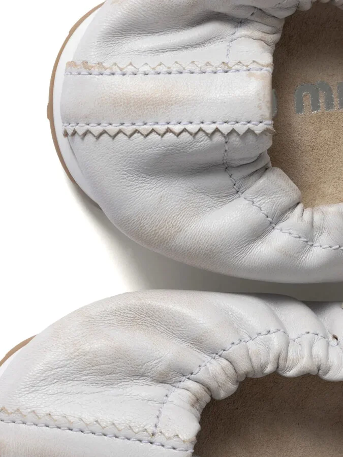 Leather Ballet Flats - Image 4