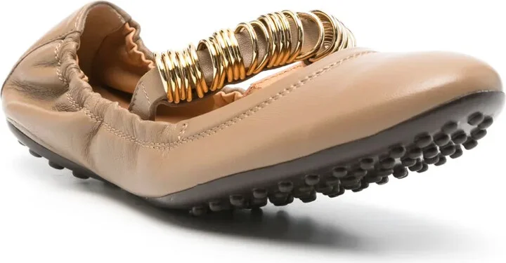 Leather Ballet Flats - Image 2