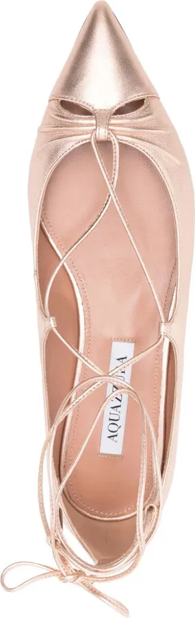 Leather Ballet Flats - Image 4