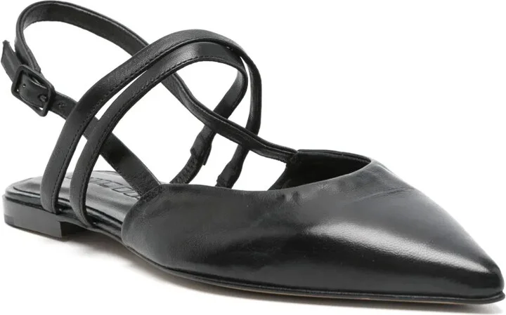 Leather Ballet Flats - Image 2