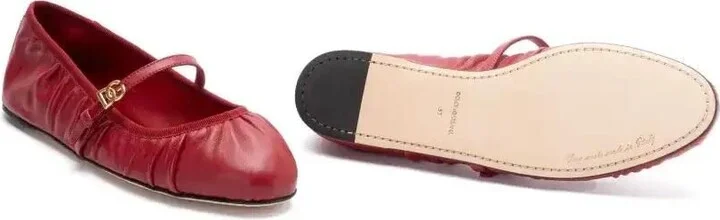 Leather Ballet Flats - Image 2