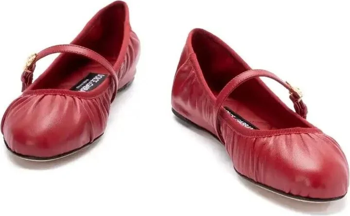 Leather Ballet Flats - Image 3