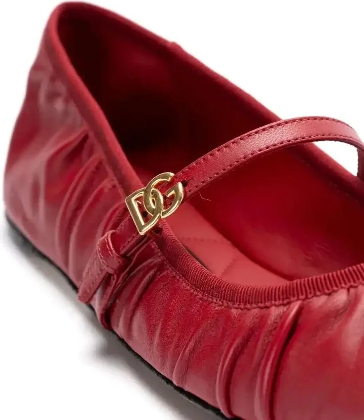 Leather Ballet Flats - Image 5