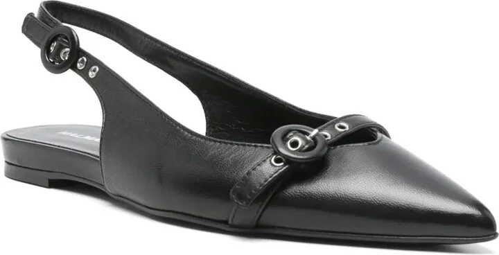 Leather Ballet Flats - Image 2