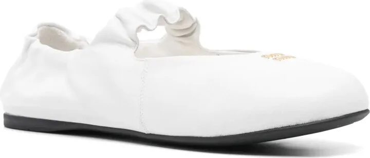 Leather Ballet Flats - Image 2