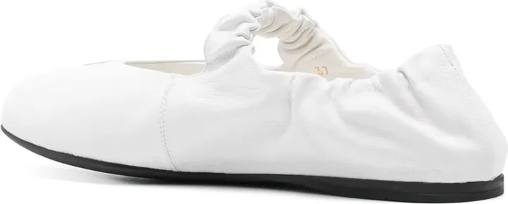 Leather Ballet Flats - Image 3