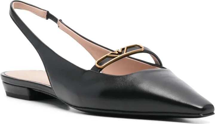 Leather Ballet Flats - Image 2
