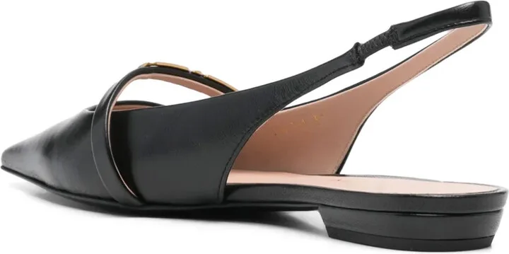 Leather Ballet Flats - Image 3