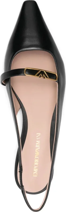Leather Ballet Flats - Image 4