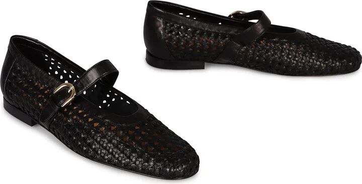 Leather Ballet Flats - Image 3