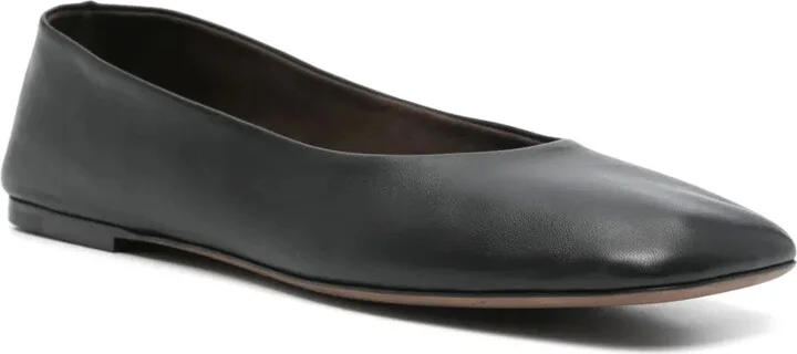 Leather Ballet Flats - Image 2