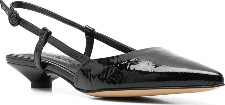 Leather Ballet Flats - Image 2