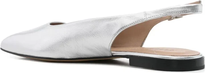 Leather Ballet Flats - Image 3