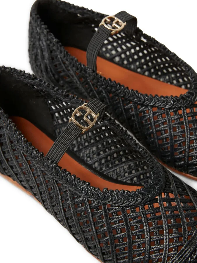 Leather Ballet Flats - Image 2