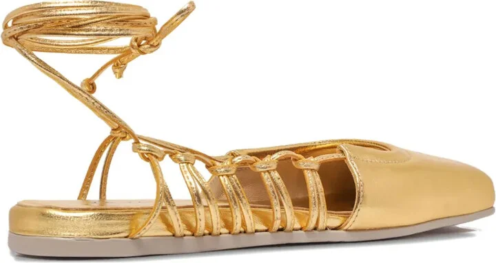 Leather Ballet Flats - Image 3