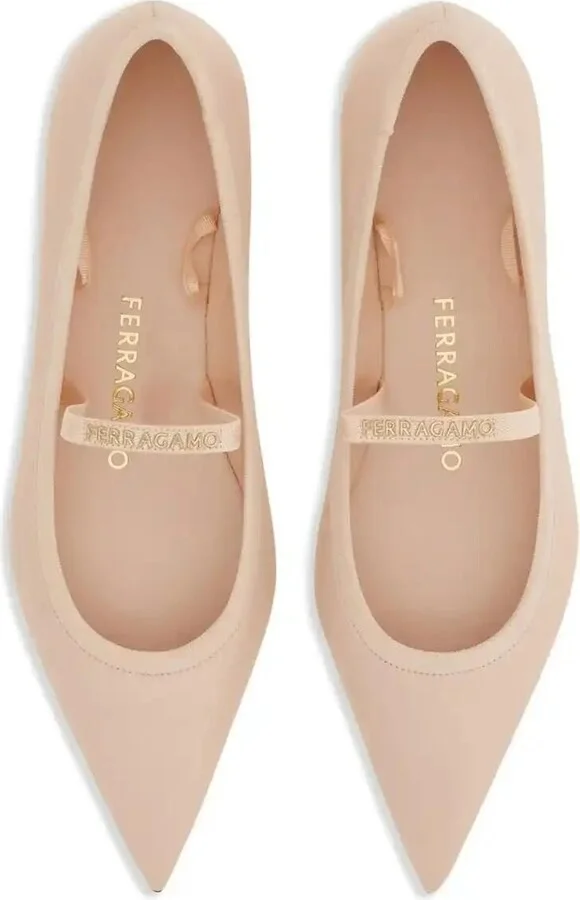 Leather Ballet Flats - Image 2