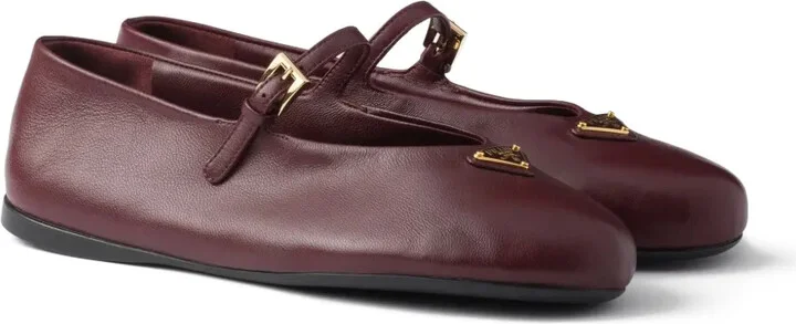 Leather Ballet Flats - Image 2
