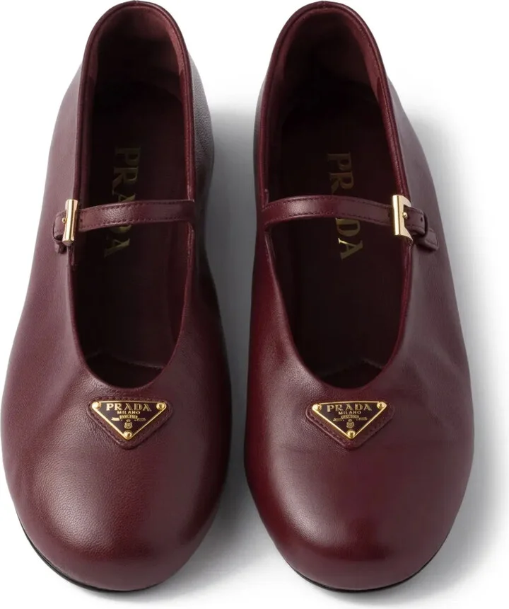 Leather Ballet Flats - Image 4