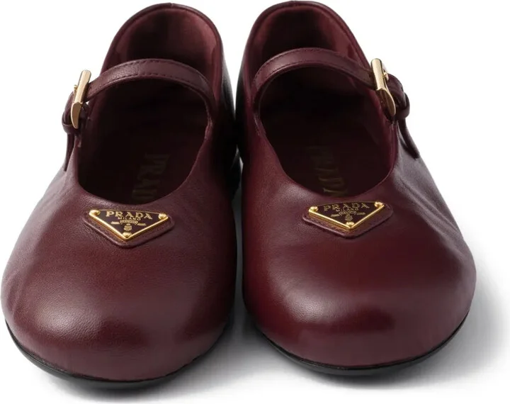 Leather Ballet Flats - Image 5