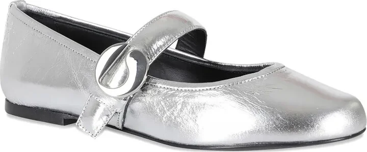 Leather Ballet Flats - Image 2