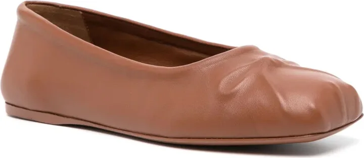 Leather Ballet Flats - Image 2