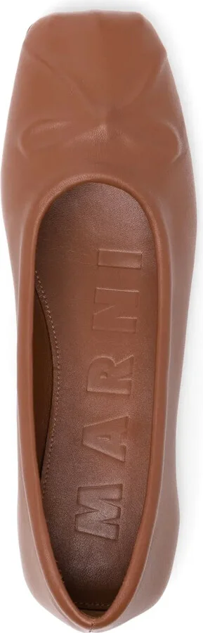 Leather Ballet Flats - Image 4