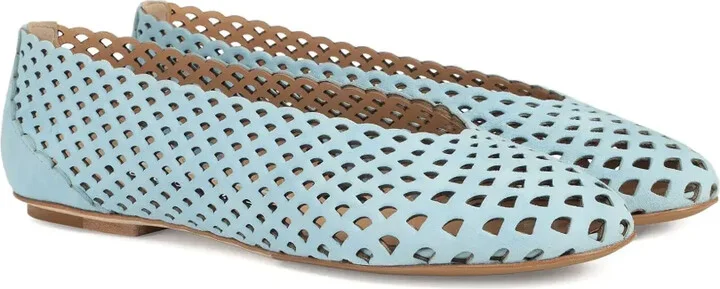 Leather Ballet Flats - Image 2