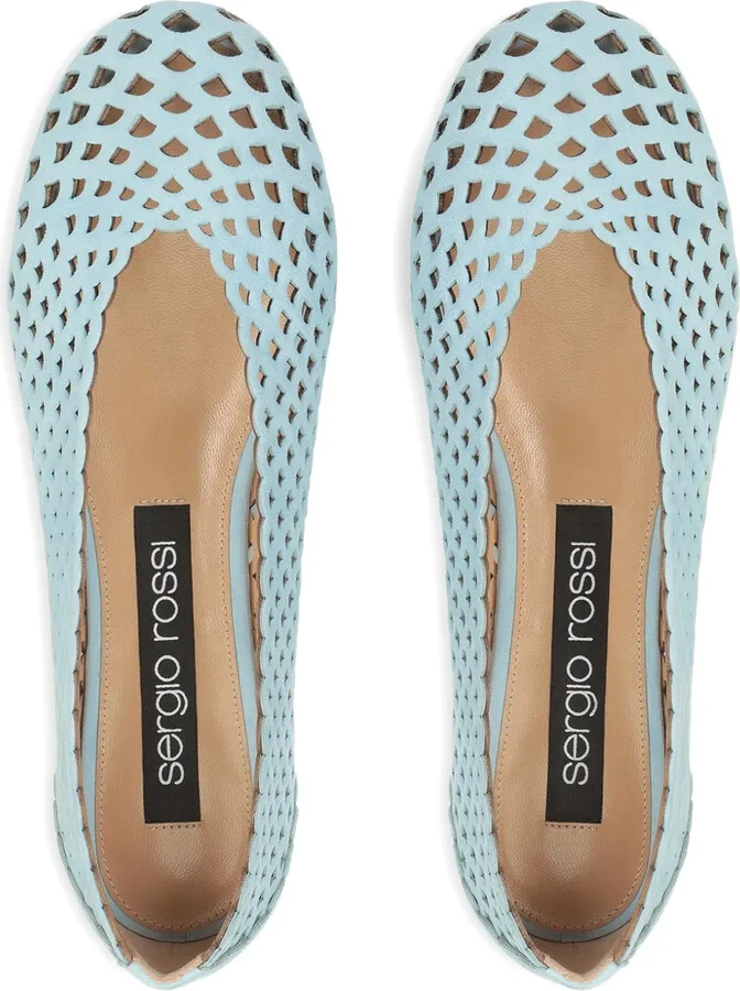 Leather Ballet Flats - Image 4