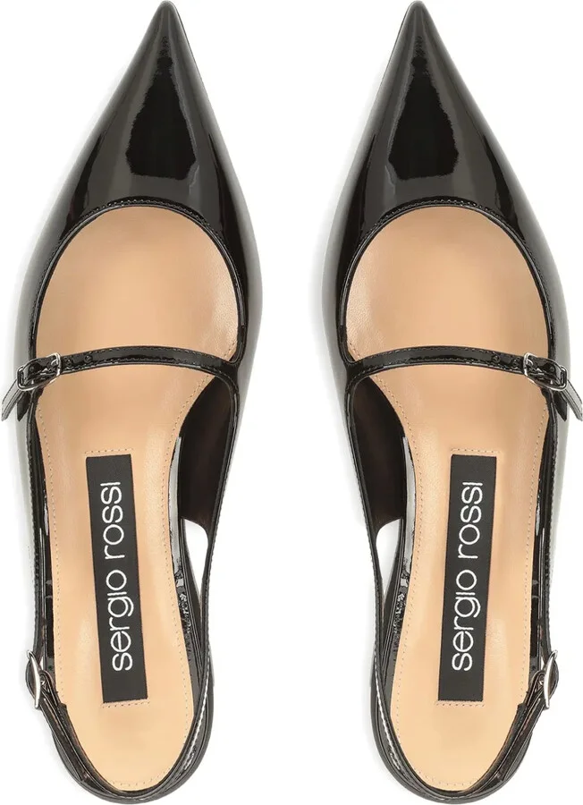 Leather Ballet Flats - Image 4