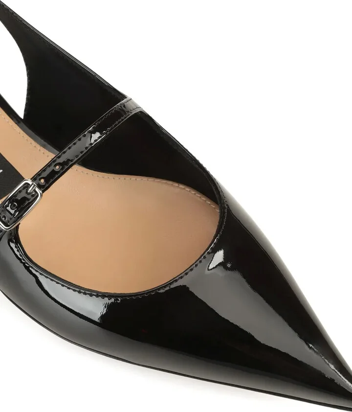 Leather Ballet Flats - Image 5