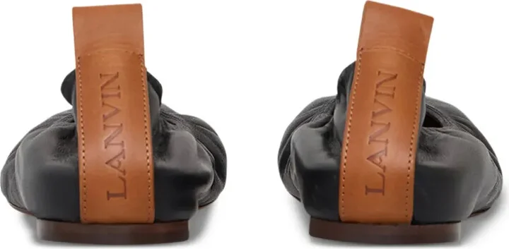 Leather Ballet Flats - Image 3