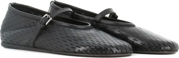 Leather Ballet Flats - Image 2