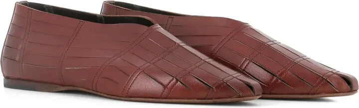 Leather Ballet Flats - Image 2