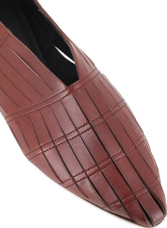 Leather Ballet Flats - Image 4