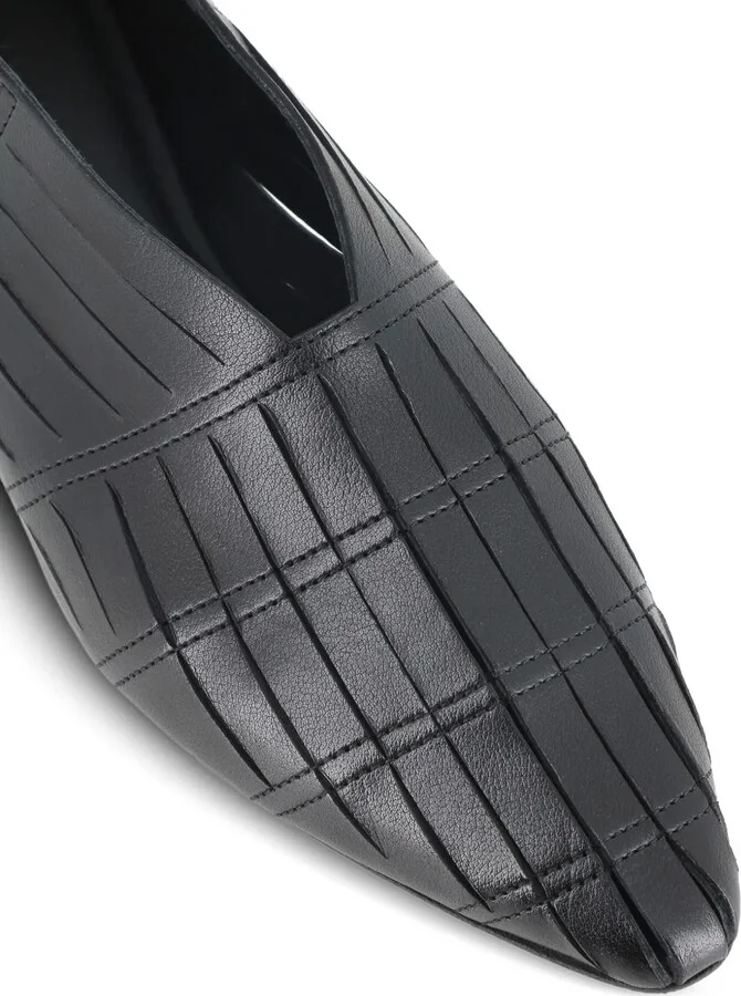 Leather Ballet Flats - Image 5
