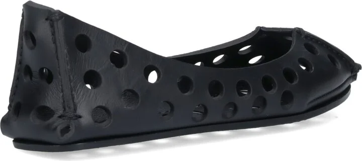 Leather Ballet Flats - Image 4